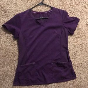 Purple label yoga scrub set